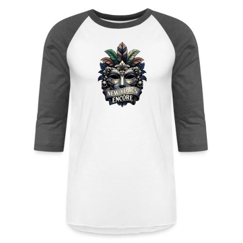 Masquerade Mask T-Shirt - Unisex Baseball T-Shirt