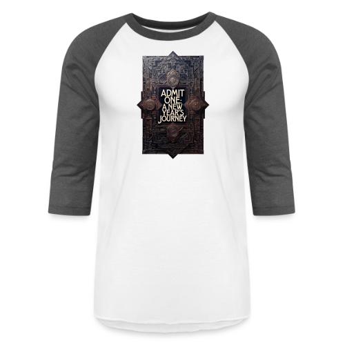 Art Deco VIP Pass T-Shirt - Unisex Baseball T-Shirt