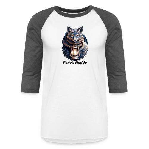Hygge Ember Fox T-Shirt - Unisex Baseball T-Shirt