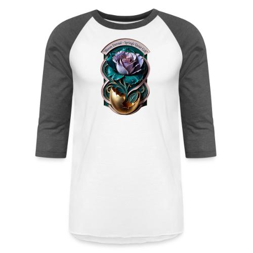 Easter Bloom Eternal Wild Rose T Shirt, Gift - Unisex Baseball T-Shirt
