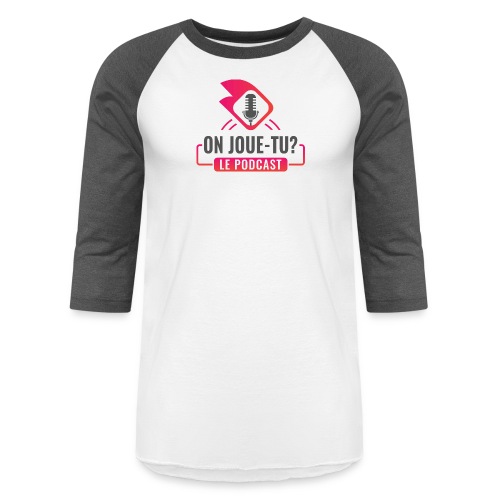 New Logo Podcast - T-shirt de baseball unisexe