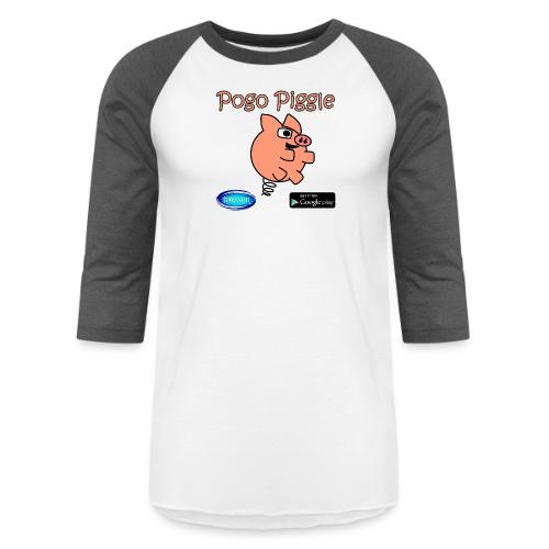 Pogo Piggle - Unisex Baseball T-Shirt