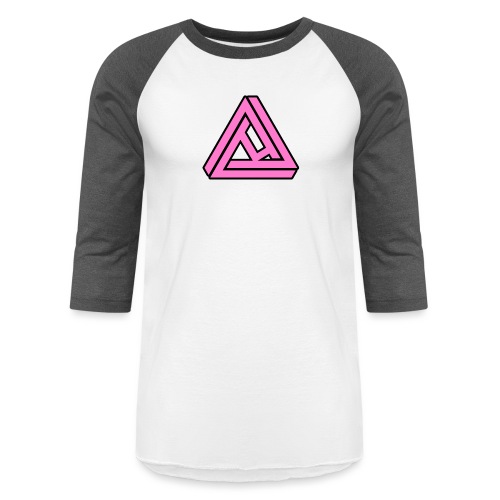 Breast Cancer Awareness Logo - Unisex Baseball T-Shirt