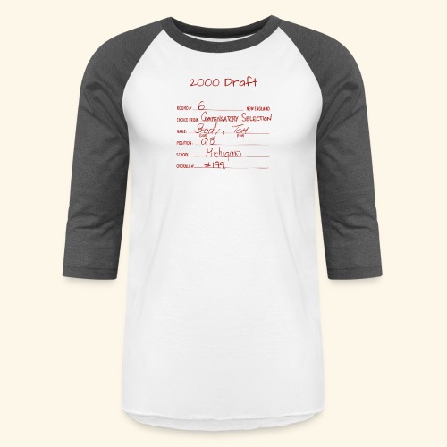 Draft Card - Unisex Baseball T-Shirt