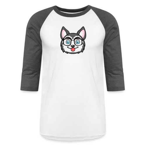 Derp Husky - Unisex Baseball T-Shirt