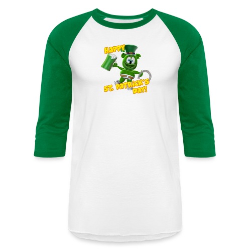 Gummibär (The Gummy Bear) Saint Patrick's Day - Unisex Baseball T-Shirt