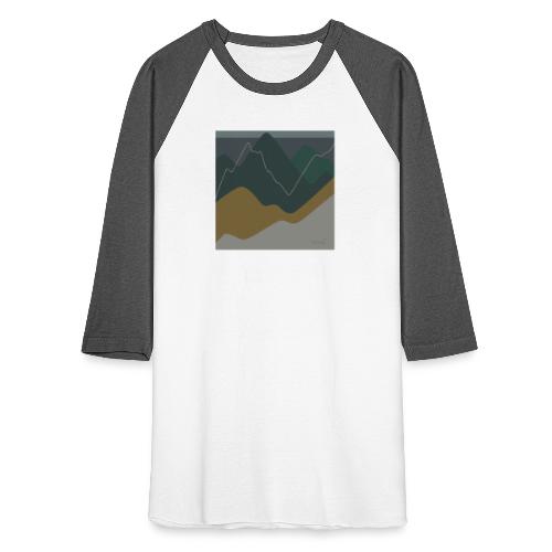 Mountains - Unisex Baseball T-Shirt