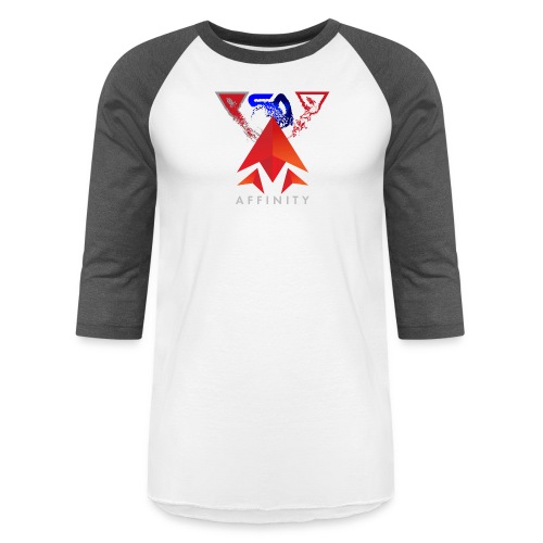Affinity Logo Transition - Unisex Baseball T-Shirt