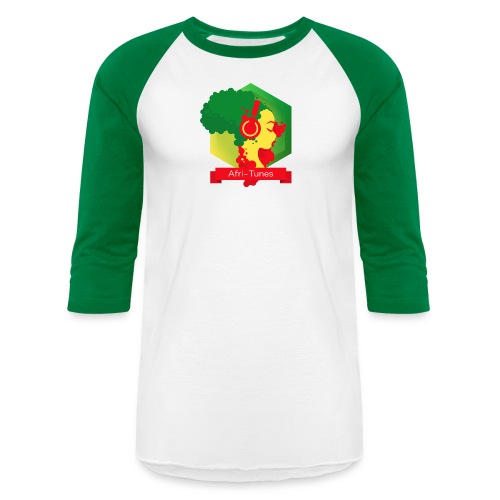 Afri-Tunes - Unisex Baseball T-Shirt