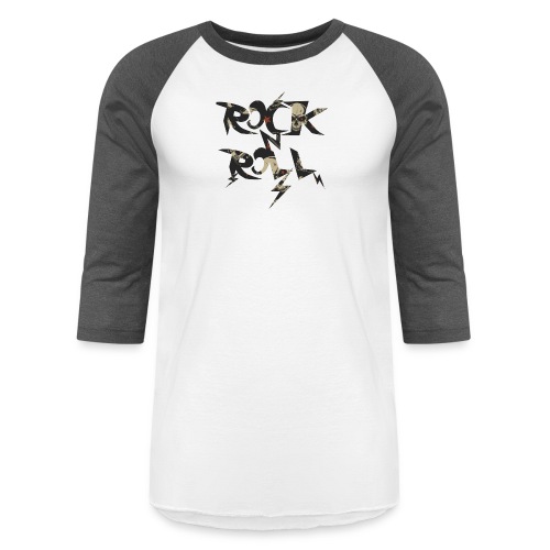 rocknroll - Unisex Baseball T-Shirt