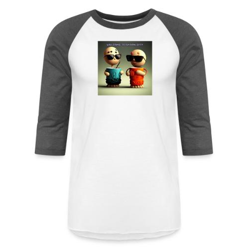 Welcome to Smoon City - Unisex Baseball T-Shirt