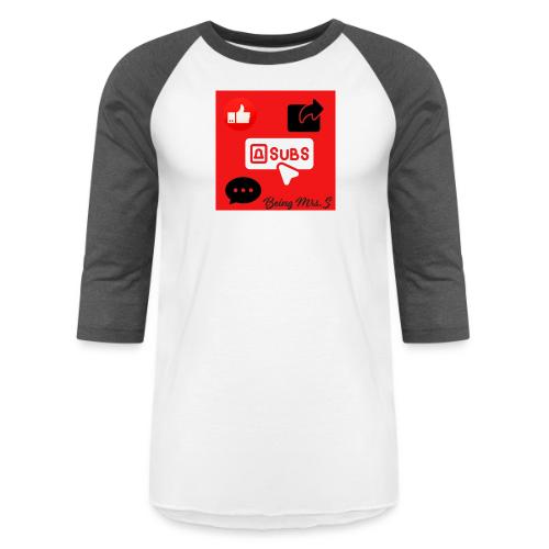 Like Share Subscribe Comment - Unisex Baseball T-Shirt
