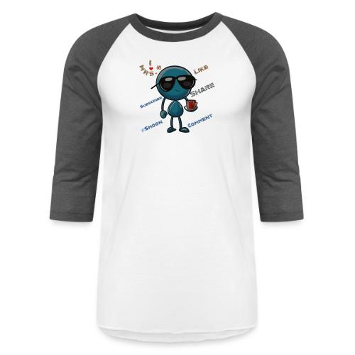 Smoon City 2_I heart Mrs S - Unisex Baseball T-Shirt
