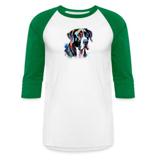 Tank - the Great Dane - Unisex Baseball T-Shirt