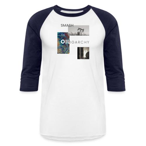 oiligarchy 01 - Unisex Baseball T-Shirt