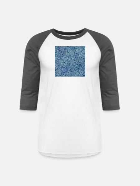 Bubble Party! - Unisex Baseball T-Shirt - white/charcoal