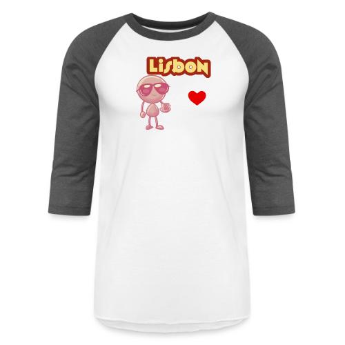 Smoon City_Lisbon - Unisex Baseball T-Shirt