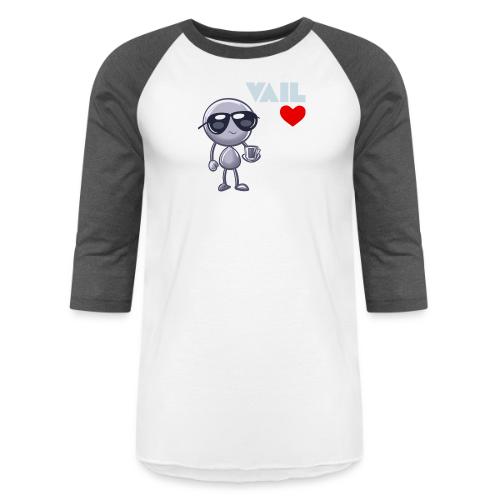 Smoon City_Vail - Unisex Baseball T-Shirt