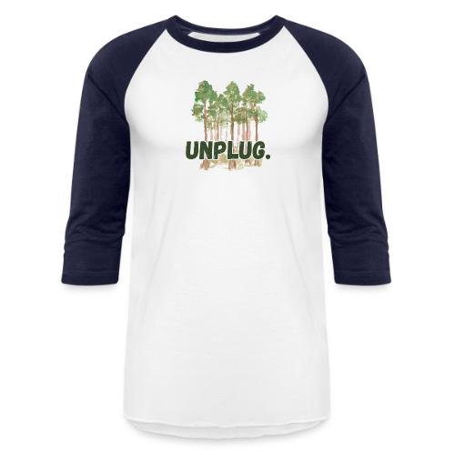 Unplug Series - 4 - Unisex Baseball T-Shirt