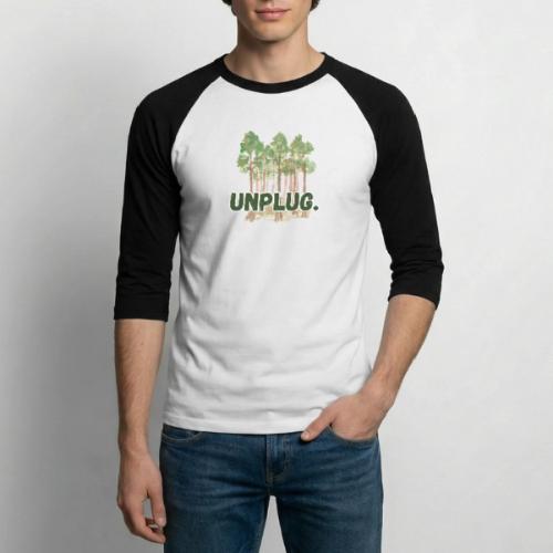 Unplug Series - 4 - Unisex Baseball T-Shirt