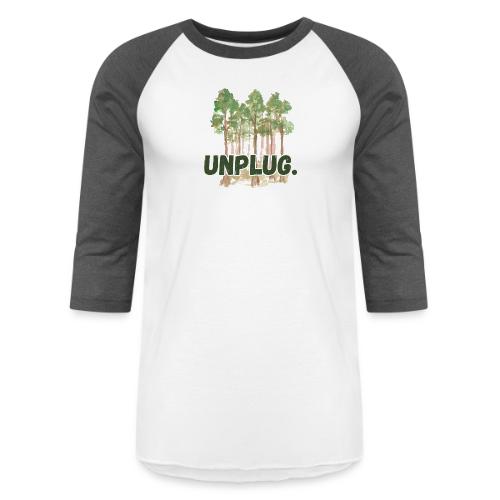 Unplug Series - 4 - Unisex Baseball T-Shirt