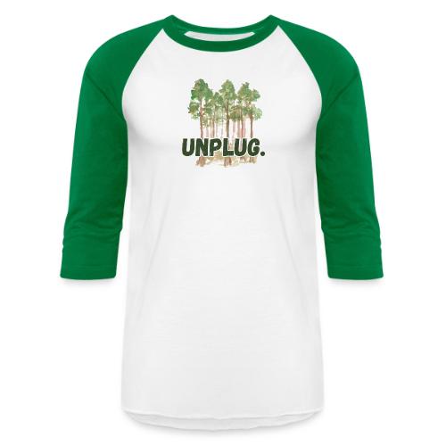 Unplug Series - 4 - Unisex Baseball T-Shirt