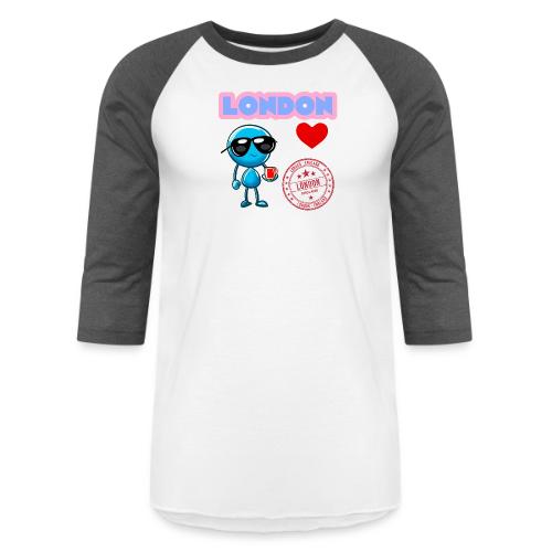 Smoon City_London - Unisex Baseball T-Shirt