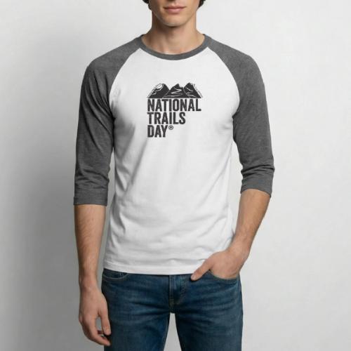 National Trails Day - Unisex Baseball T-Shirt