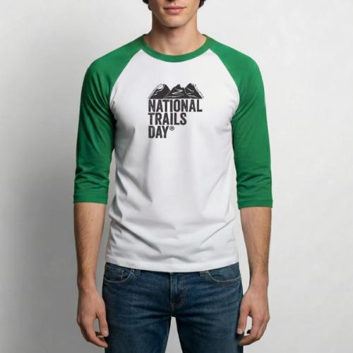 National Trails Day - Unisex Baseball T-Shirt