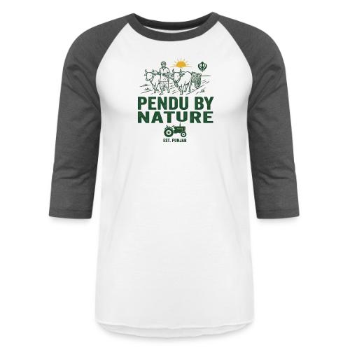 Pendu By Nature, Est. Punjab - Unisex Baseball T-Shirt