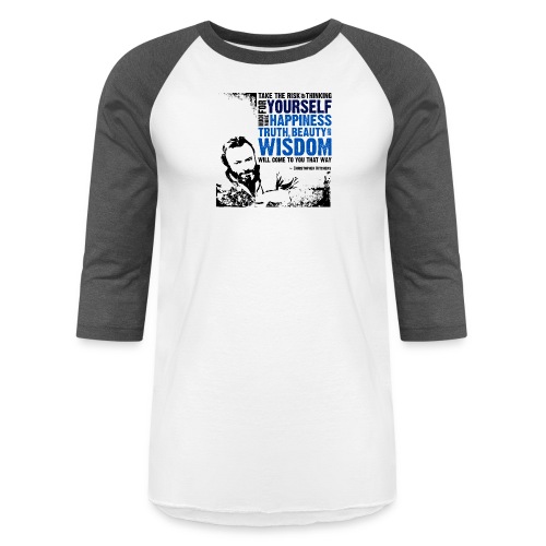 Think For Yourself - Unisex Baseball T-Shirt