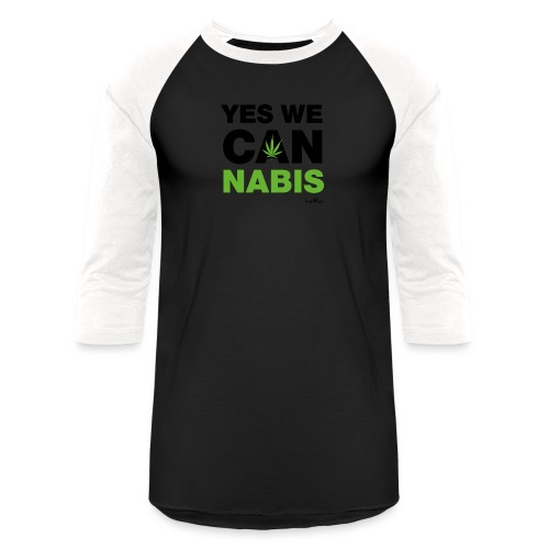 Yes We Cannabis - Unisex Baseball T-Shirt