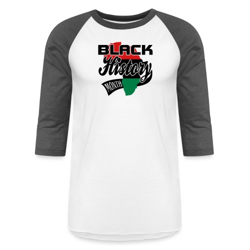 Black History 2016 - Unisex Baseball T-Shirt