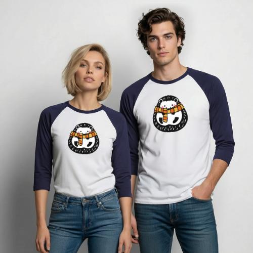 ansc hedgehog - Unisex Baseball T-Shirt