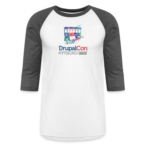 DrupalCon Pittsburgh 2023 Swag - Unisex Baseball T-Shirt