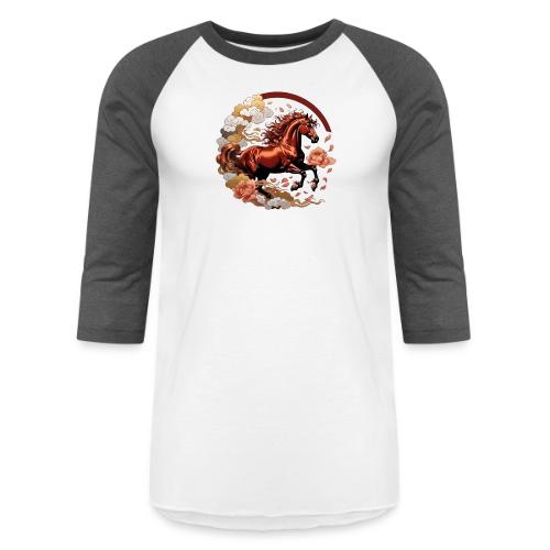 Year of the Horse T Shirt, Lunar New Year Gift - Unisex Baseball T-Shirt