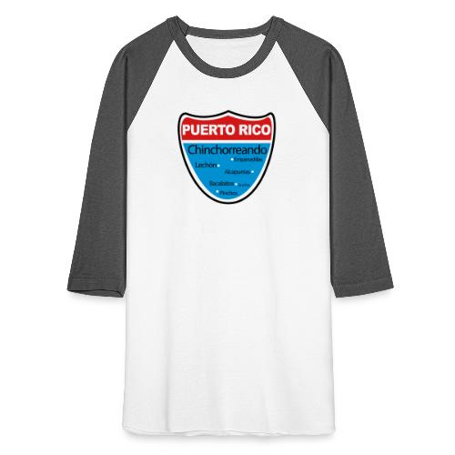Chinchorreando en Puerto Rico - Unisex Baseball T-Shirt