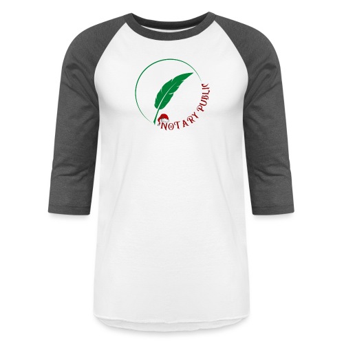 Notary Christmas - Unisex Baseball T-Shirt