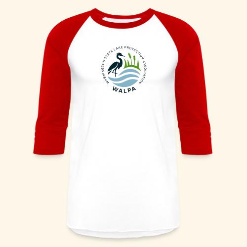 Circular Logo With Text No Background - Unisex Baseball T-Shirt
