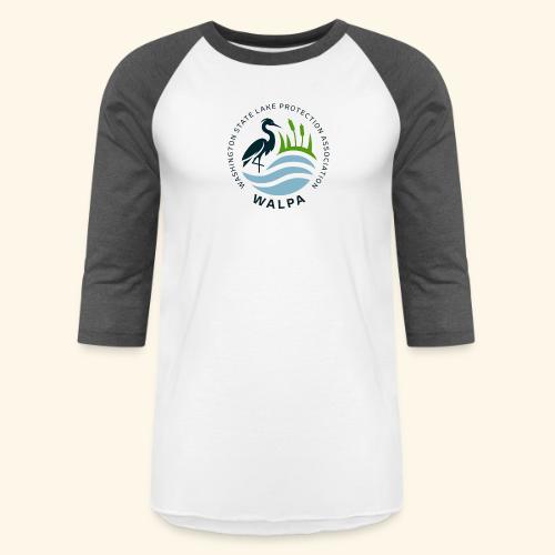 Circular Logo With Text No Background - Unisex Baseball T-Shirt