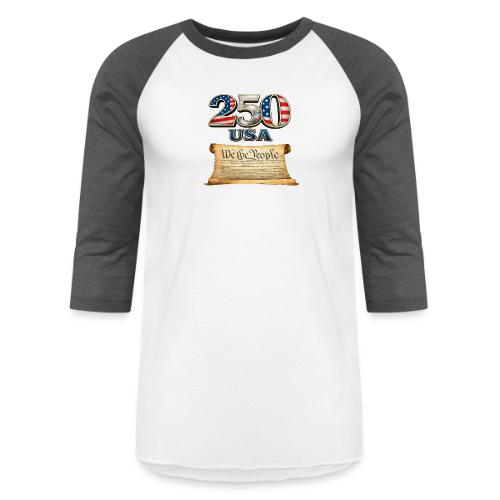 250th anniversary celebration of America - Unisex Baseball T-Shirt