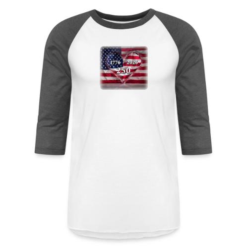 1776-2026 | 250 Years USA - Unisex Baseball T-Shirt