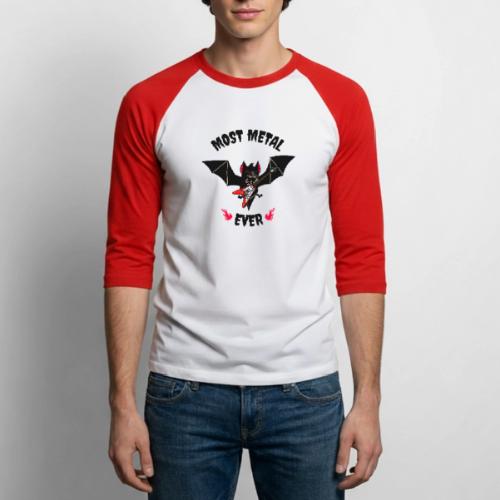 Most Metal Ever - Unisex Baseball T-Shirt