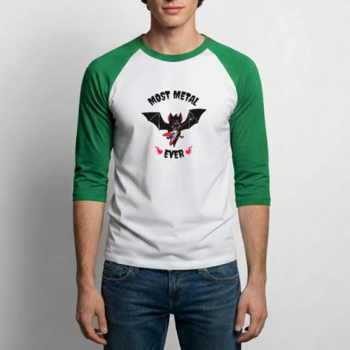 Most Metal Ever - Unisex Baseball T-Shirt