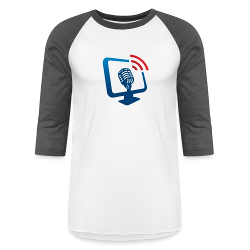 MSP Radio icon - Unisex Baseball T-Shirt