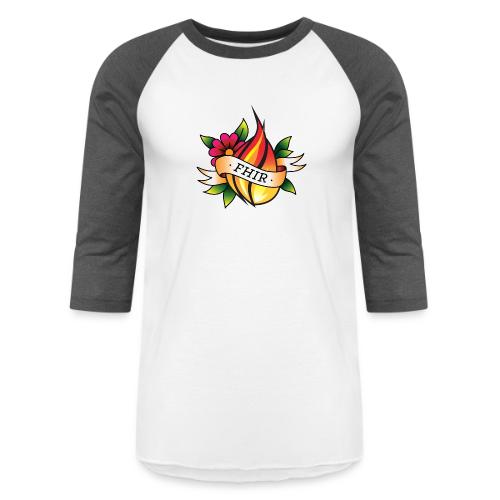 HL7 FHIR DevDays Tattoo 2022 - Unisex Baseball T-Shirt