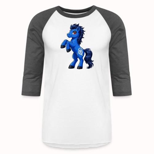 My first blucifer - Unisex Baseball T-Shirt