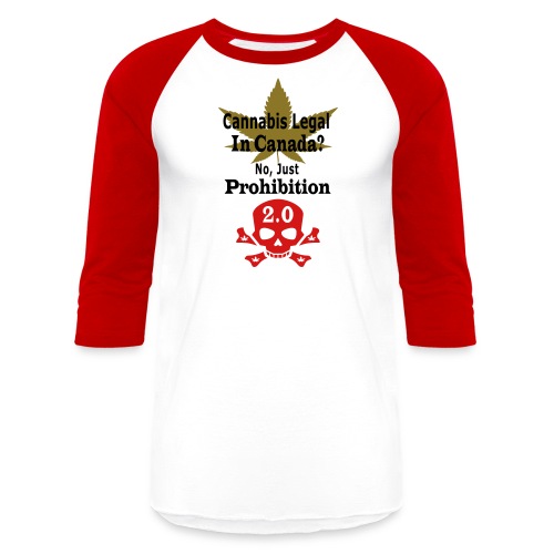 prohibition - Unisex Baseball T-Shirt