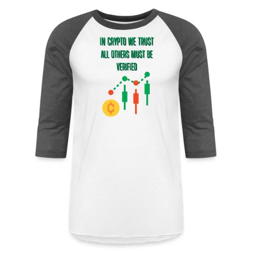 Sarcastic Bitcoin Investor T-shirt - Unisex Baseball T-Shirt