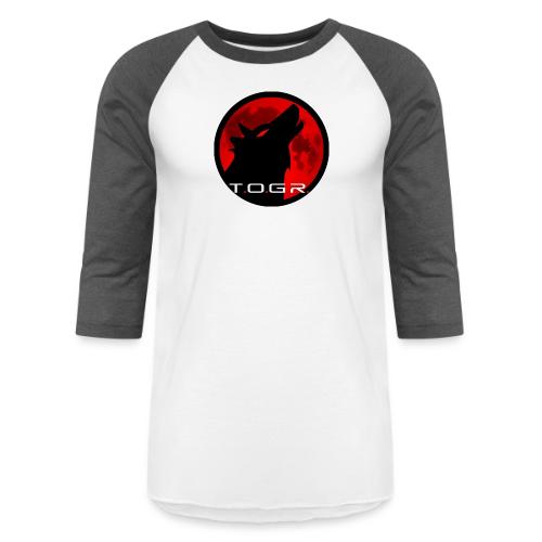 Larger Logo - Unisex Baseball T-Shirt